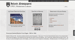 Desktop Screenshot of islandnewspapers.ca